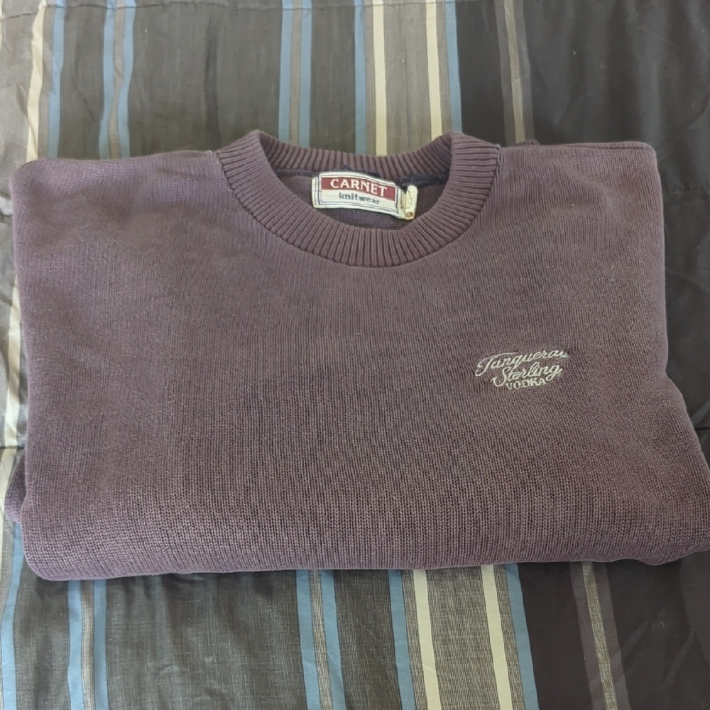 Men's Vintage Tanqueray Sweater XL